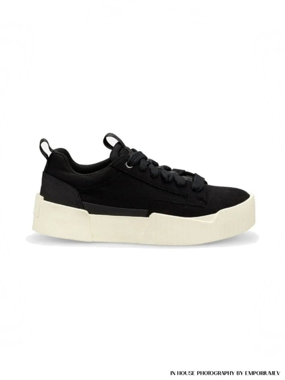 G-Star Raw Rackam Core Black Suede PU Women's 9 US Chunky Sneakers